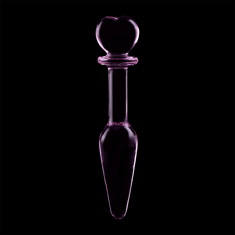 NEBULA SERIES BY IBIZA - MODEL 7 ANALPLUG BOROSILIKATGLAS KLAR 13.5 CM -O- 3 CM - Vanelion Paradise