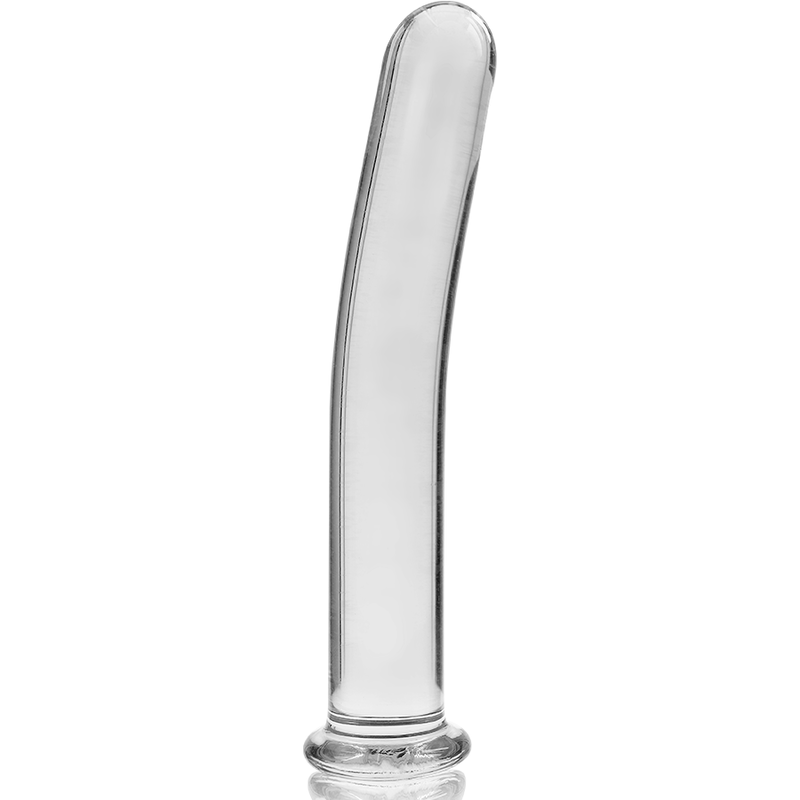 NEBULA SERIES BY IBIZA - MODELL 8 DILDO BOROSILIKATGLAS KLAR 14.5 CM -O- 2 CM