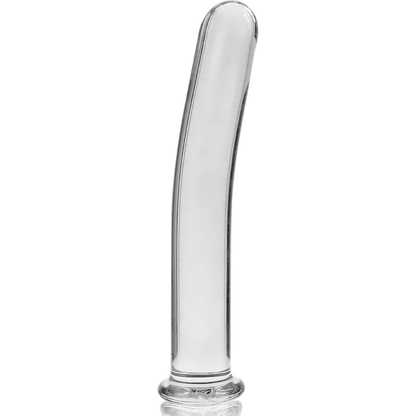 NEBULA SERIES BY IBIZA - MODELL 8 DILDO BOROSILIKATGLAS KLAR 14.5 CM -O- 2 CM