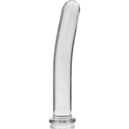 NEBULA SERIES BY IBIZA - MODELL 9 DILDO BOROSILIKATGLAS KLAR 15.5 CM -O- 2.5 CM - Vanelion Paradise