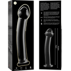 NEBULA SERIES BY IBIZA - MODELL 11 DILDO BOROSILIKATGLAS KLAR 16 CM -O- 3 CM - Vanelion Paradise