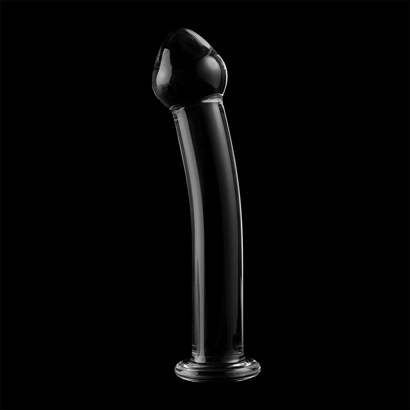 NEBULA SERIES BY IBIZA - MODELL 11 DILDO BOROSILIKATGLAS KLAR 16 CM -O- 3 CM