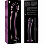 NEBULA SERIES BY IBIZA - MODELL 11 DILDO BOROSILIKATGLAS KLAR 16 CM -O- 3 CM - Vanelion Paradise