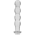 NEBULA SERIES BY IBIZA - MODELL 10 DILDO BOROSILIKATGLAS KLAR 16.5 CM -O- 3.5 CM - Vanelion Paradise