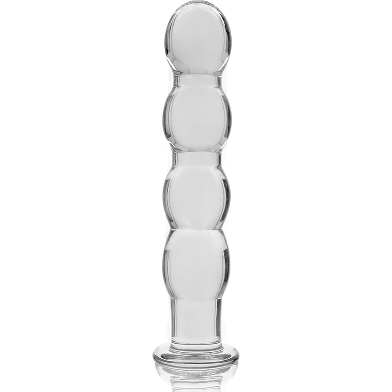 NEBULA SERIES BY IBIZA - MODELL 10 DILDO BOROSILIKATGLAS KLAR 16.5 CM -O- 3.5 CM