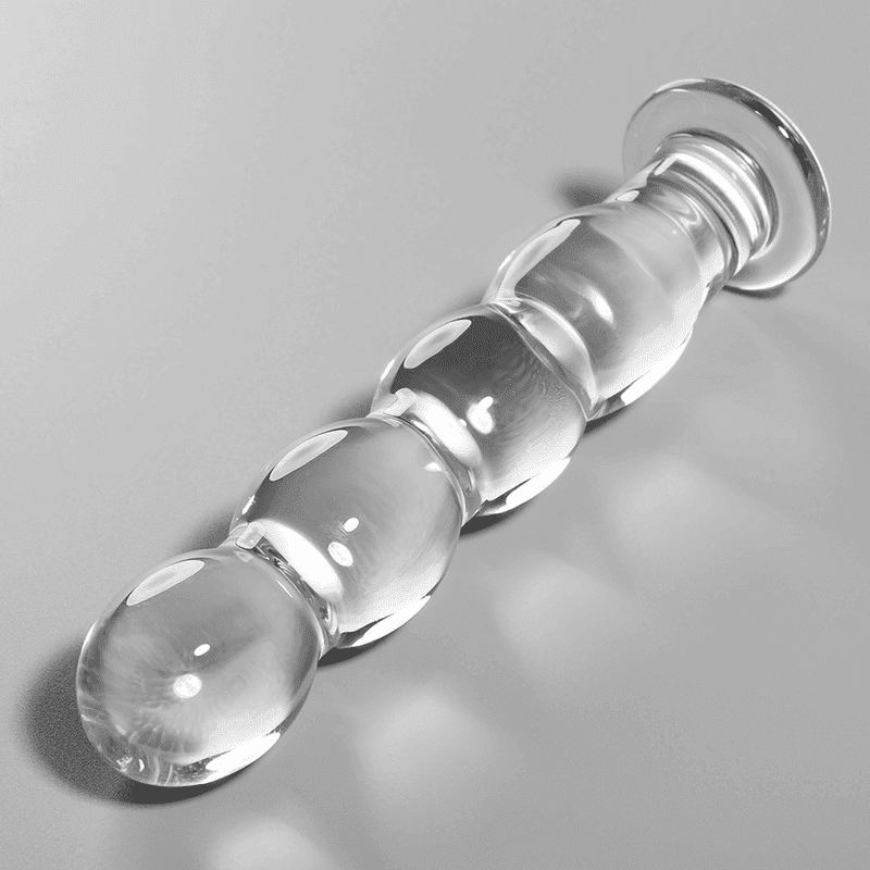 NEBULA SERIES BY IBIZA - MODELL 10 DILDO BOROSILIKATGLAS KLAR 16.5 CM -O- 3.5 CM - Vanelion Paradise