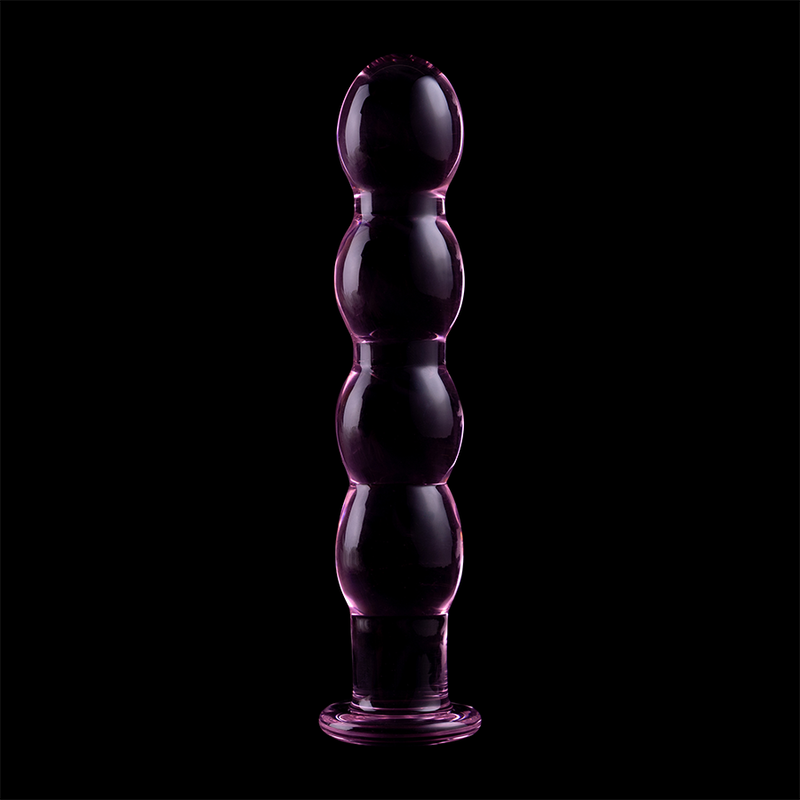 NEBULA SERIES BY IBIZA - MODELL 10 DILDO BOROSILIKATGLAS KLAR 16.5 CM -O- 3.5 CM