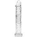NEBULA SERIES BY IBIZA - MODELL 12 DILDO BOROSILIKATGLAS KLAR 17 CM -O- 3.5 CM - Vanelion Paradise