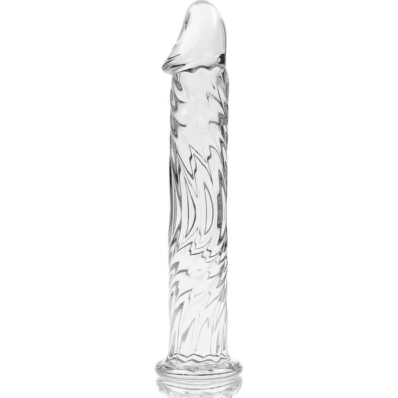 NEBULA SERIES BY IBIZA - MODELL 12 DILDO BOROSILIKATGLAS KLAR 17 CM -O- 3.5 CM - Vanelion Paradise