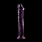 NEBULA SERIES BY IBIZA - MODELL 12 DILDO BOROSILIKATGLAS KLAR 17 CM -O- 3.5 CM - Vanelion Paradise