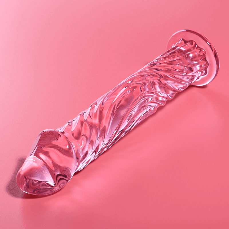 NEBULA SERIES BY IBIZA - MODELL 12 DILDO BOROSILIKATGLAS KLAR 17 CM -O- 3.5 CM - Vanelion Paradise