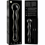 NEBULA SERIES BY IBIZA - MODELL 13 DILDO BOROSILIKATGLAS KLAR 18 CM -O- 3.5 CM - Vanelion Paradise