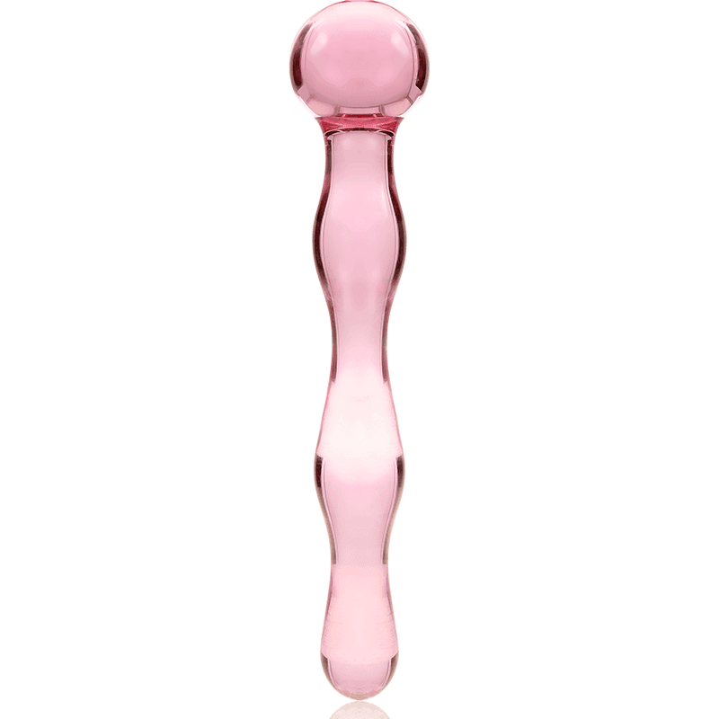 NEBULA SERIES BY IBIZA - MODELL 13 DILDO BOROSILIKATGLAS KLAR 18 CM -O- 3.5 CM - Vanelion Paradise