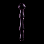 NEBULA SERIES BY IBIZA - MODELL 13 DILDO BOROSILIKATGLAS KLAR 18 CM -O- 3.5 CM - Vanelion Paradise