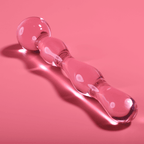NEBULA SERIES BY IBIZA - MODELL 13 DILDO BOROSILIKATGLAS KLAR 18 CM -O- 3.5 CM - Vanelion Paradise