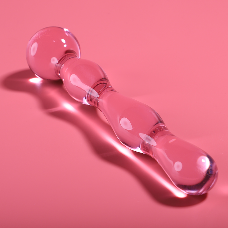 NEBULA SERIES BY IBIZA - MODELL 13 DILDO BOROSILIKATGLAS KLAR 18 CM -O- 3.5 CM