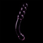 NEBULA SERIES BY IBIZA - MODELL 14 DILDO BOROSILIKATGLAS KLAR 18.5 CM -O- 3 CM - Vanelion Paradise