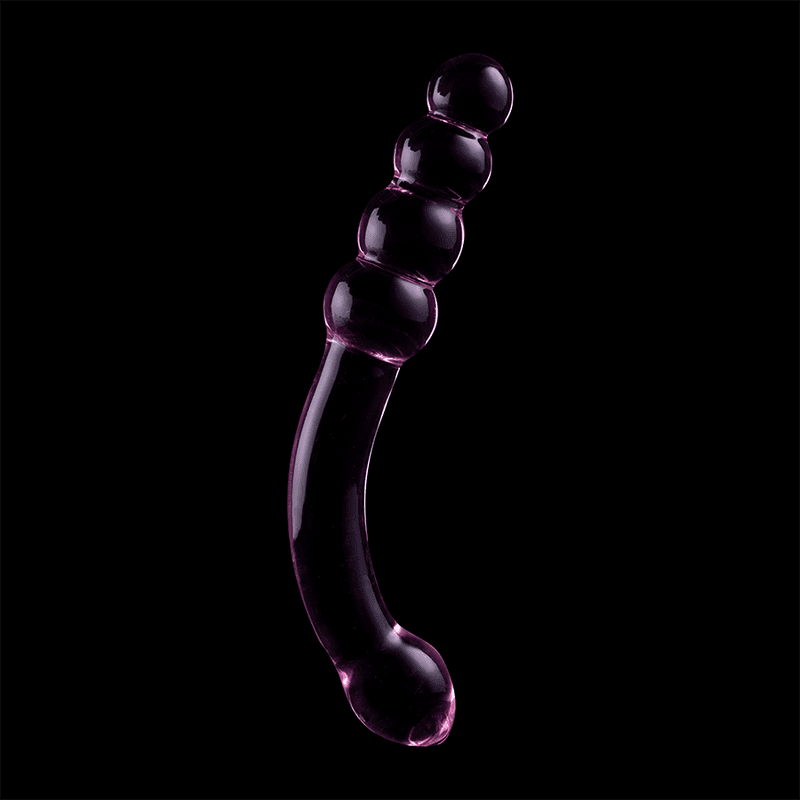 NEBULA SERIES BY IBIZA - MODELL 14 DILDO BOROSILIKATGLAS KLAR 18.5 CM -O- 3 CM - Vanelion Paradise