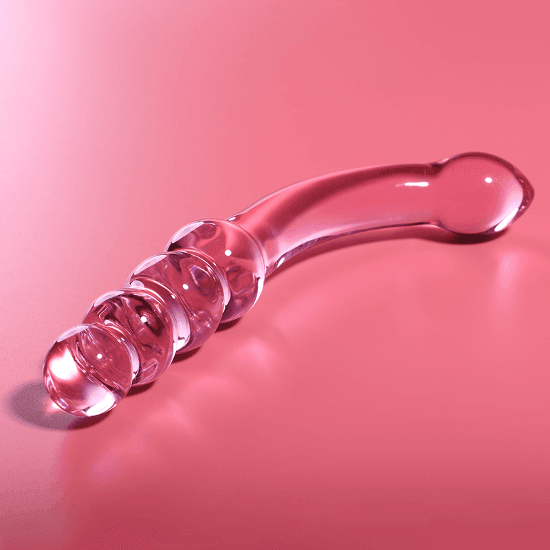 NEBULA SERIES BY IBIZA - MODELL 14 DILDO BOROSILIKATGLAS KLAR 18.5 CM -O- 3 CM - Vanelion Paradise