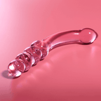 NEBULA SERIES BY IBIZA - MODELL 14 DILDO BOROSILIKATGLAS KLAR 18.5 CM -O- 3 CM - Vanelion Paradise