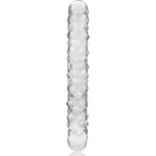 NEBULA SERIES BY IBIZA - MODELL 15 DILDO BOROSILIKATGLAS KLAR 18.5 CM - 3 CM - Vanelion Paradise