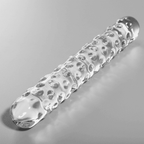 NEBULA SERIES BY IBIZA - MODELL 15 DILDO BOROSILIKATGLAS KLAR 18.5 CM - 3 CM - Vanelion Paradise
