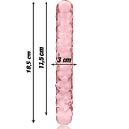 NEBULA SERIES BY IBIZA - MODELL 15 DILDO BOROSILIKATGLAS KLAR 18.5 CM - 3 CM - Vanelion Paradise