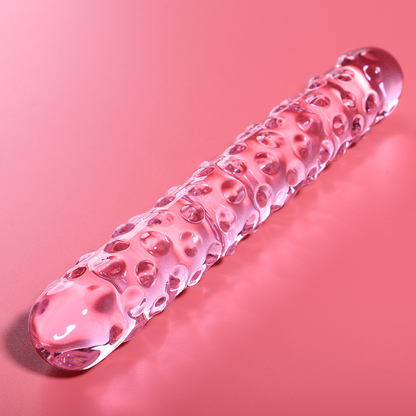 NEBULA SERIES BY IBIZA - MODELL 15 DILDO BOROSILIKATGLAS KLAR 18.5 CM -O- 3 CM