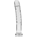 NEBULA SERIES BY IBIZA - MODELL 16 DILDO BOROSILIKATGLAS KLAR 18.5 CM -O- 3 CM - Vanelion Paradise