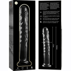 NEBULA SERIES BY IBIZA - MODELL 16 DILDO BOROSILIKATGLAS KLAR 18.5 CM -O- 3 CM - Vanelion Paradise