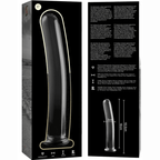 NEBULA SERIES BY IBIZA - MODELL 17 DILDO BOROSILIKATGLAS KLAR 18.5 CM -O- 3 CM - Vanelion Paradise