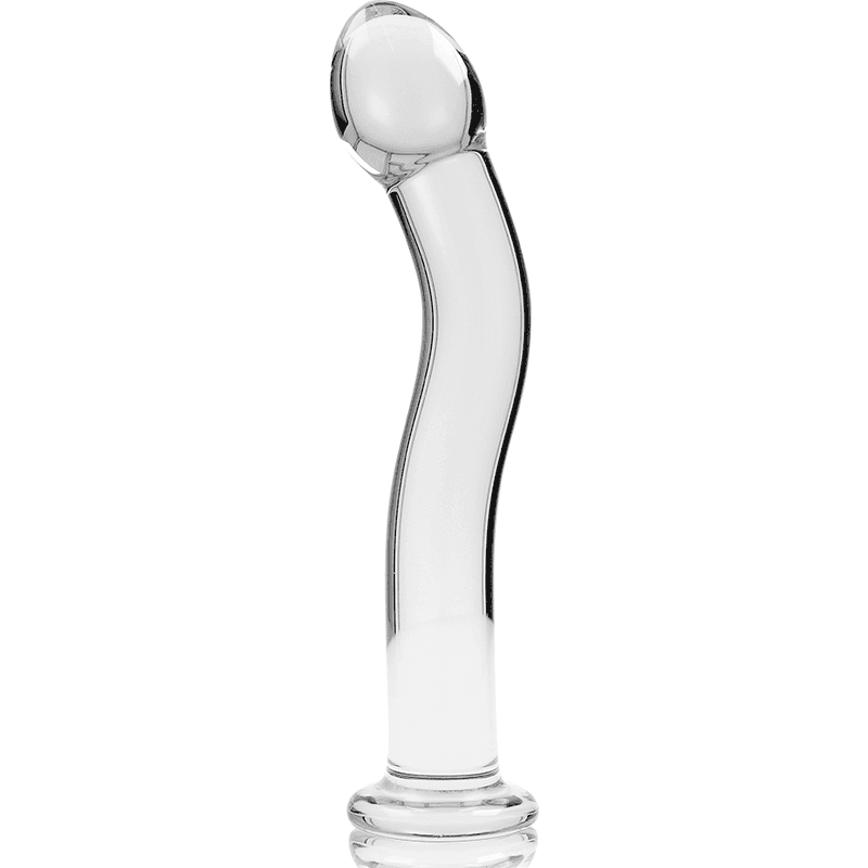 NEBULA SERIES BY IBIZA - MODELL 18 DILDO BOROSILIKATGLAS KLAR 18.5 CM -O- 3.5 CM - Vanelion Paradise