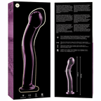 NEBULA SERIES BY IBIZA - MODELL 18 DILDO BOROSILIKATGLAS KLAR 18.5 CM -O- 3.5 CM - Vanelion Paradise