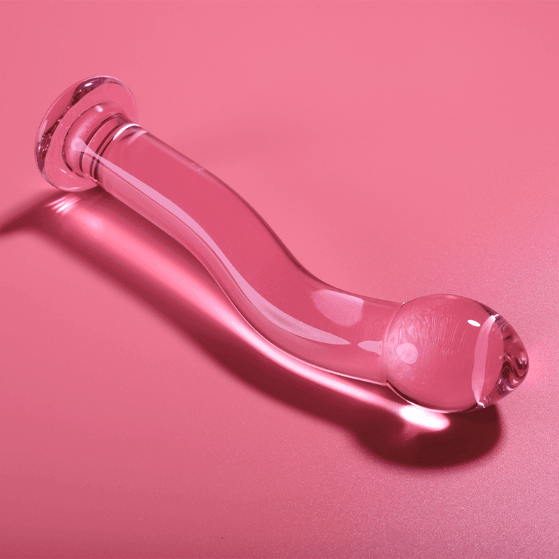 NEBULA SERIES BY IBIZA - MODELL 18 DILDO BOROSILIKATGLAS KLAR 18.5 CM -O- 3.5 CM - Vanelion Paradise