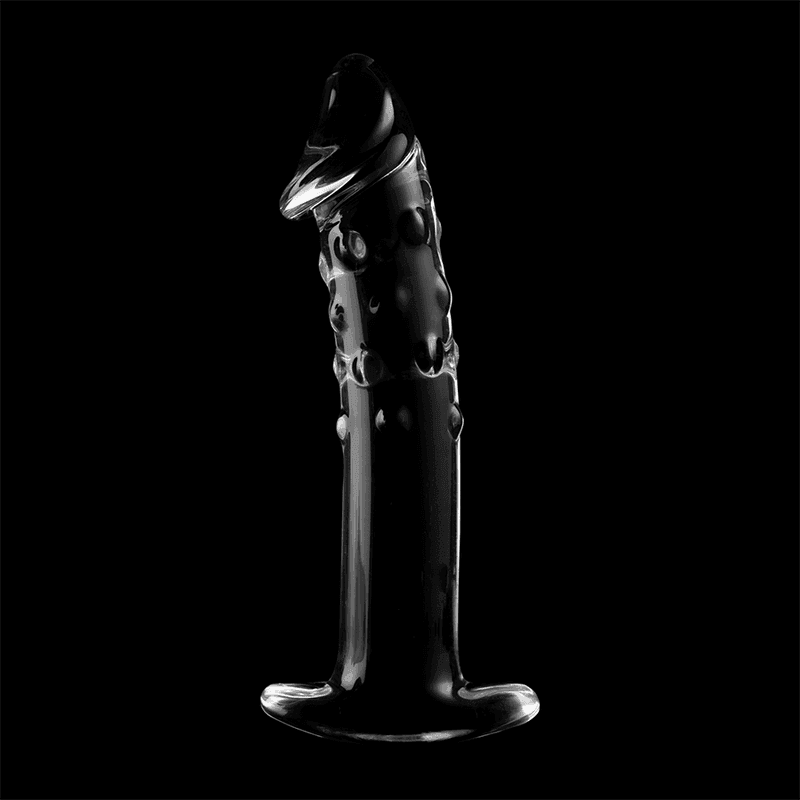 NEBULA SERIES BY IBIZA - MODELL 19 DILDO BOROSILIKATGLAS KLAR 18.5 CM -O- 4 CM - Vanelion Paradise