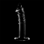 NEBULA SERIES BY IBIZA - MODELL 19 DILDO BOROSILIKATGLAS KLAR 18.5 CM -O- 4 CM - Vanelion Paradise