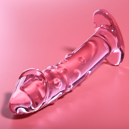 NEBULA SERIES BY IBIZA - MODELL 19 DILDO BOROSILIKATGLAS KLAR 18.5 CM -O- 4 CM