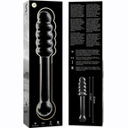 NEBULA SERIES BY IBIZA - MODELL 20 DILDO BOROSILIKATGLAS KLAR 20.5 CM -O- 3 CM - Vanelion Paradise