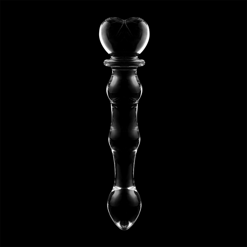 NEBULA SERIES BY IBIZA - MODELL 21 DILDO BOROSILIKATGLAS KLAR 20.5 CM -O- 3.5 CM