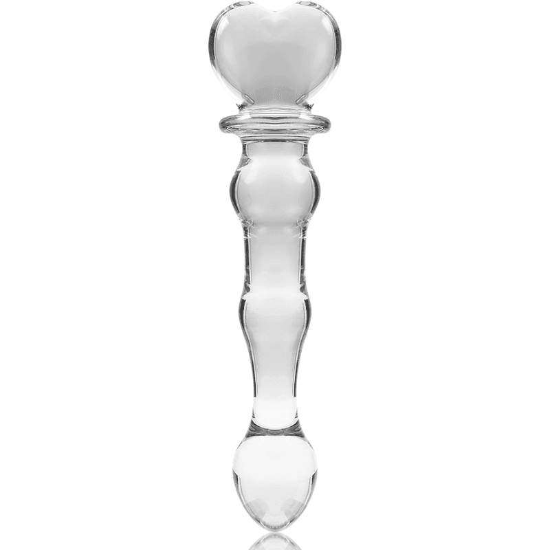 NEBULA SERIES BY IBIZA - MODELL 21 DILDO BOROSILIKATGLAS KLAR 20.5 CM -O- 3.5 CM - Vanelion Paradise