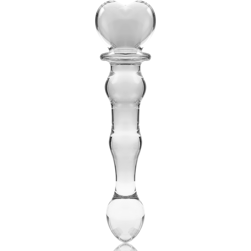 NEBULA SERIES BY IBIZA - MODELL 21 DILDO BOROSILIKATGLAS KLAR 20.5 CM -O- 3.5 CM