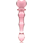 NEBULA SERIES BY IBIZA - MODELL 21 DILDO BOROSILIKATGLAS ROSA 20.5 CM -O- 3.5 CM