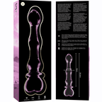 NEBULA SERIES BY IBIZA - MODELL 21 DILDO BOROSILIKATGLAS KLAR 20.5 CM -O- 3.5 CM - Vanelion Paradise