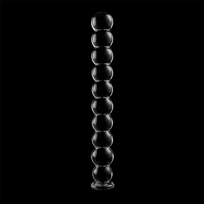 NEBULA SERIES BY IBIZA - MODELL 22 DILDO BOROSILIKATGLAS KLAR 21.5 CM -O- 2.5 CM