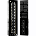 NEBULA SERIES BY IBIZA - MODELL 22 DILDO BOROSILIKATGLAS KLAR 21.5 CM -O- 2.5 CM - Vanelion Paradise