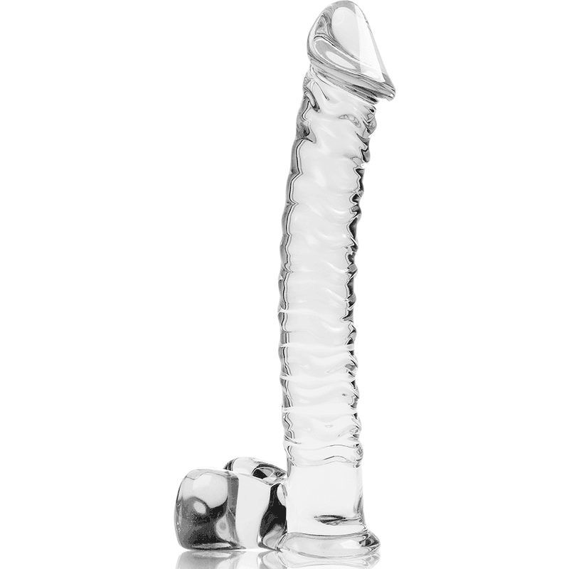 NEBULA SERIES BY IBIZA - MODELL 23 DILDO BOROSILIKATGLAS KLAR 21.5 CM -O- 4 CM - Vanelion Paradise