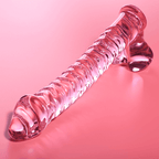 NEBULA SERIES BY IBIZA - MODELL 23 DILDO BOROSILIKATGLAS KLAR 21.5 CM -O- 4 CM - Vanelion Paradise