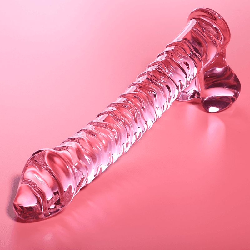 NEBULA SERIES BY IBIZA - MODELL 23 DILDO BOROSILIKATGLAS KLAR 21.5 CM -O- 4 CM - Vanelion Paradise
