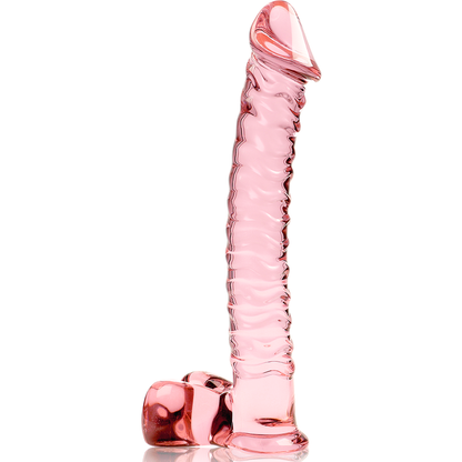 NEBULA SERIES BY IBIZA - MODELL 23 DILDO BOROSILIKATGLAS KLAR 21.5 CM -O- 4 CM