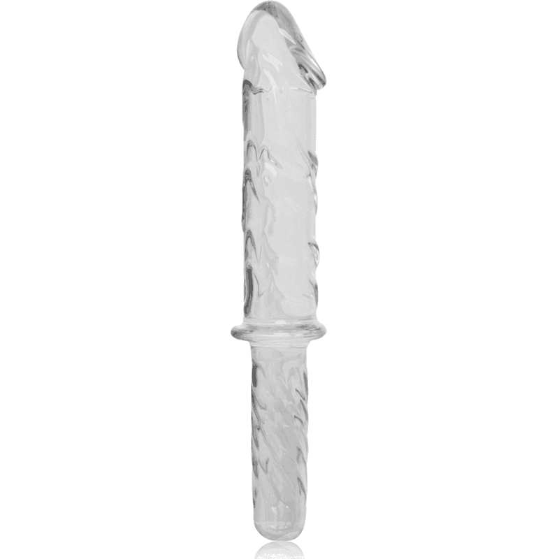 NEBULA SERIES BY IBIZA - MODELL 24 DILDO BOROSILIKATGLAS KLAR 28.5 CM -O- 5 CM - Vanelion Paradise